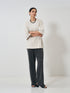 【 予約:2月上旬 】STITCH WORK TEE /Y261-82020